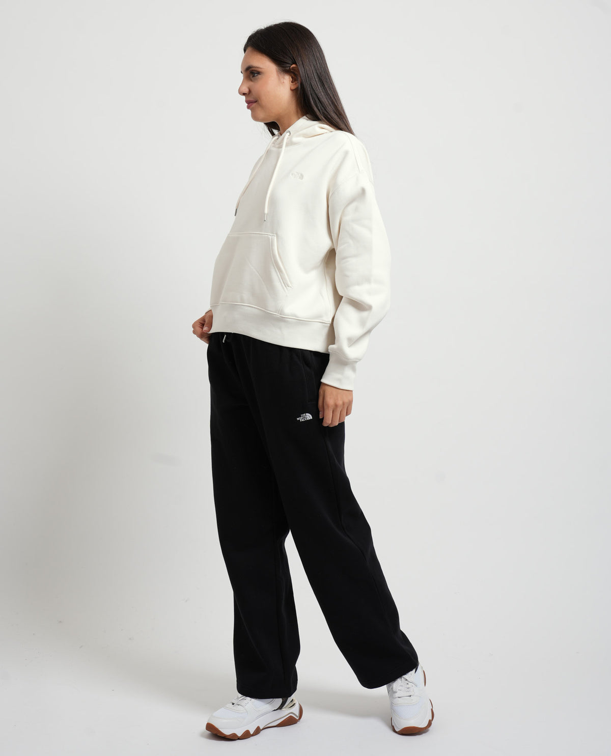 Felpa donna The North Face con tasche a marsupio 