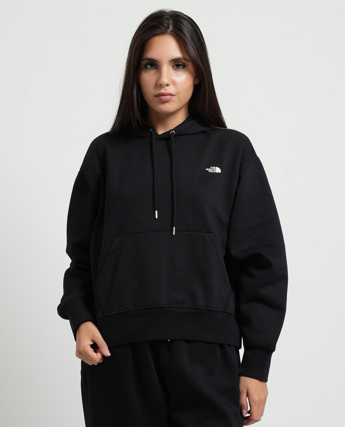 Felpa donna The North Face con tasche a marsupio 