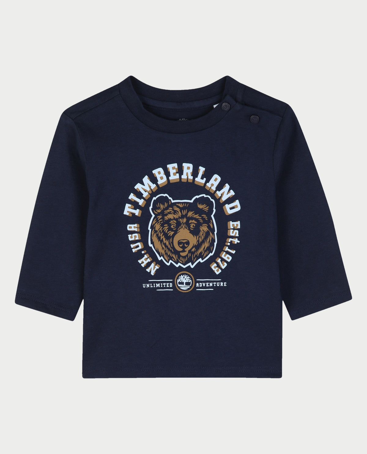 Maglia a manica lunga Timberland bambino con stampa 