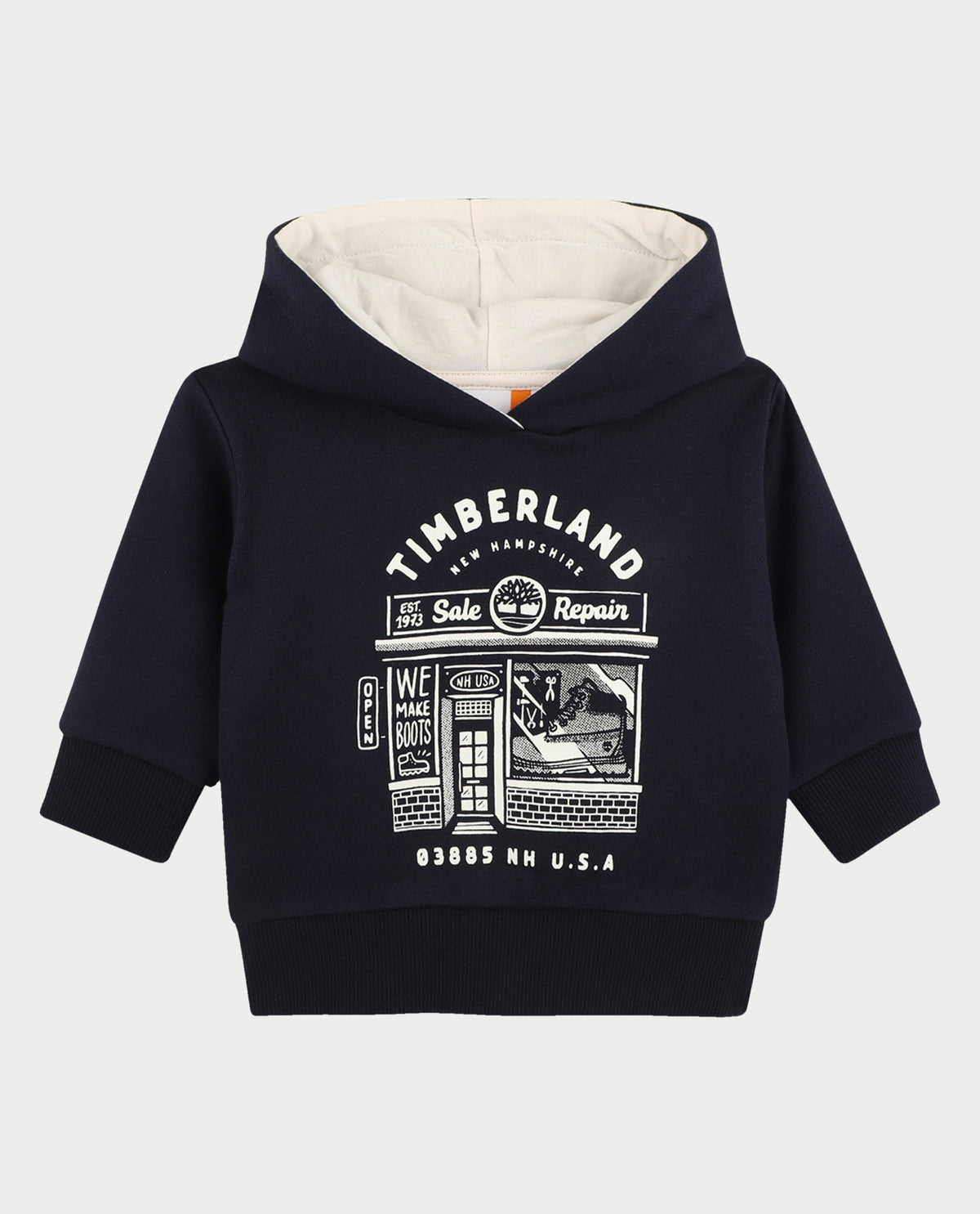 Felpa con cappuccio marine Timberland bambino 