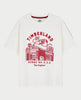 T-shirt girocollo Timberland bambino con stampa fantasia