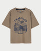 Timberland kids' crew neck t-shirt with graphic print