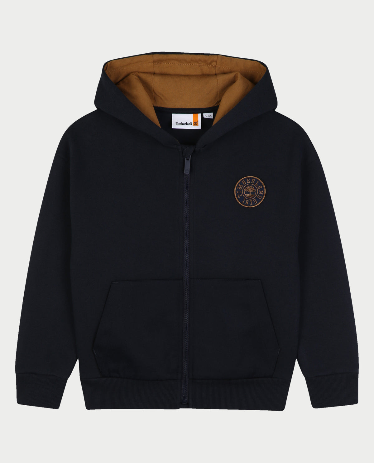 Cardigan in piqué con cappuccio Timberland bambino 