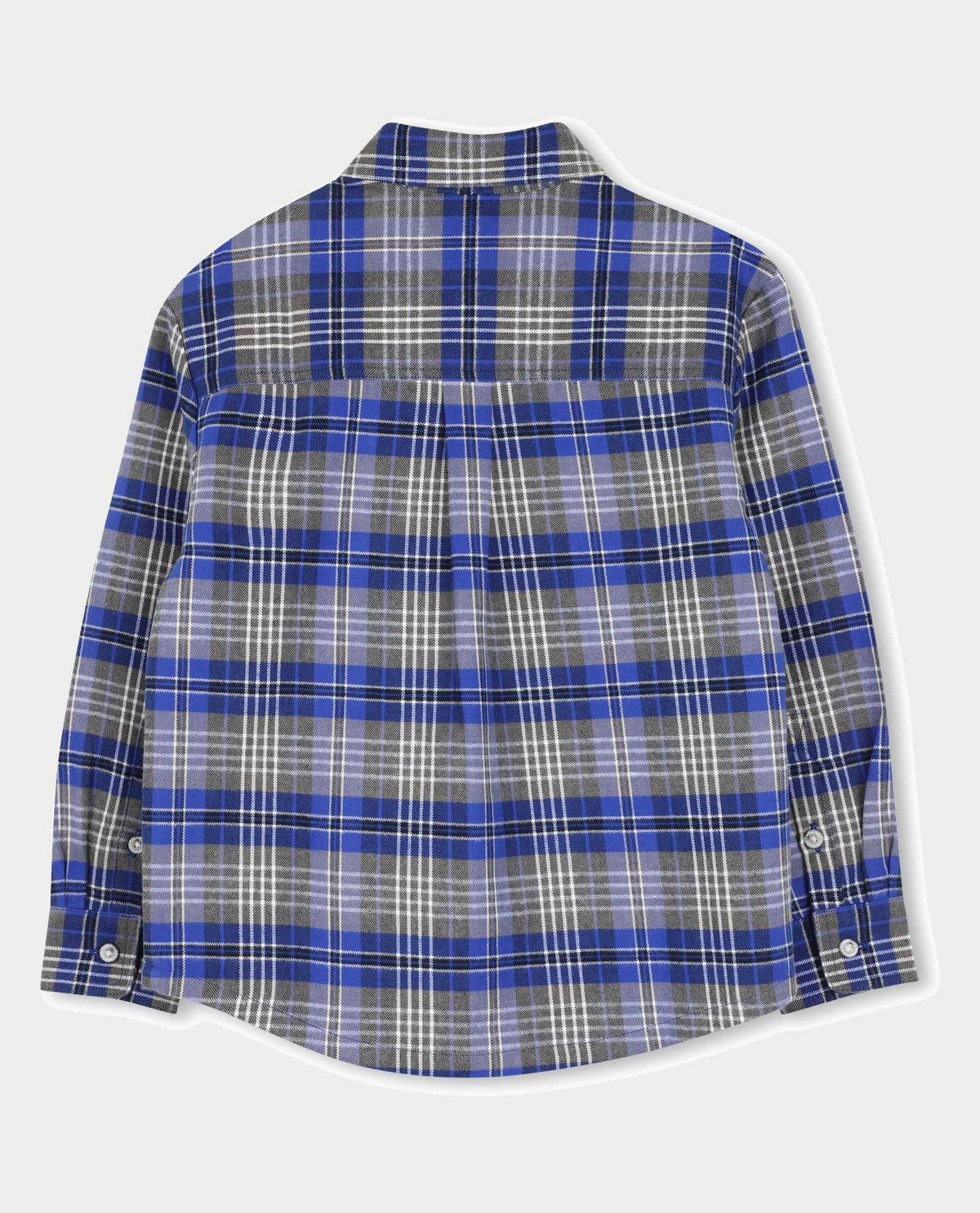 Camicia a scacchi blu Timberland bambino 
