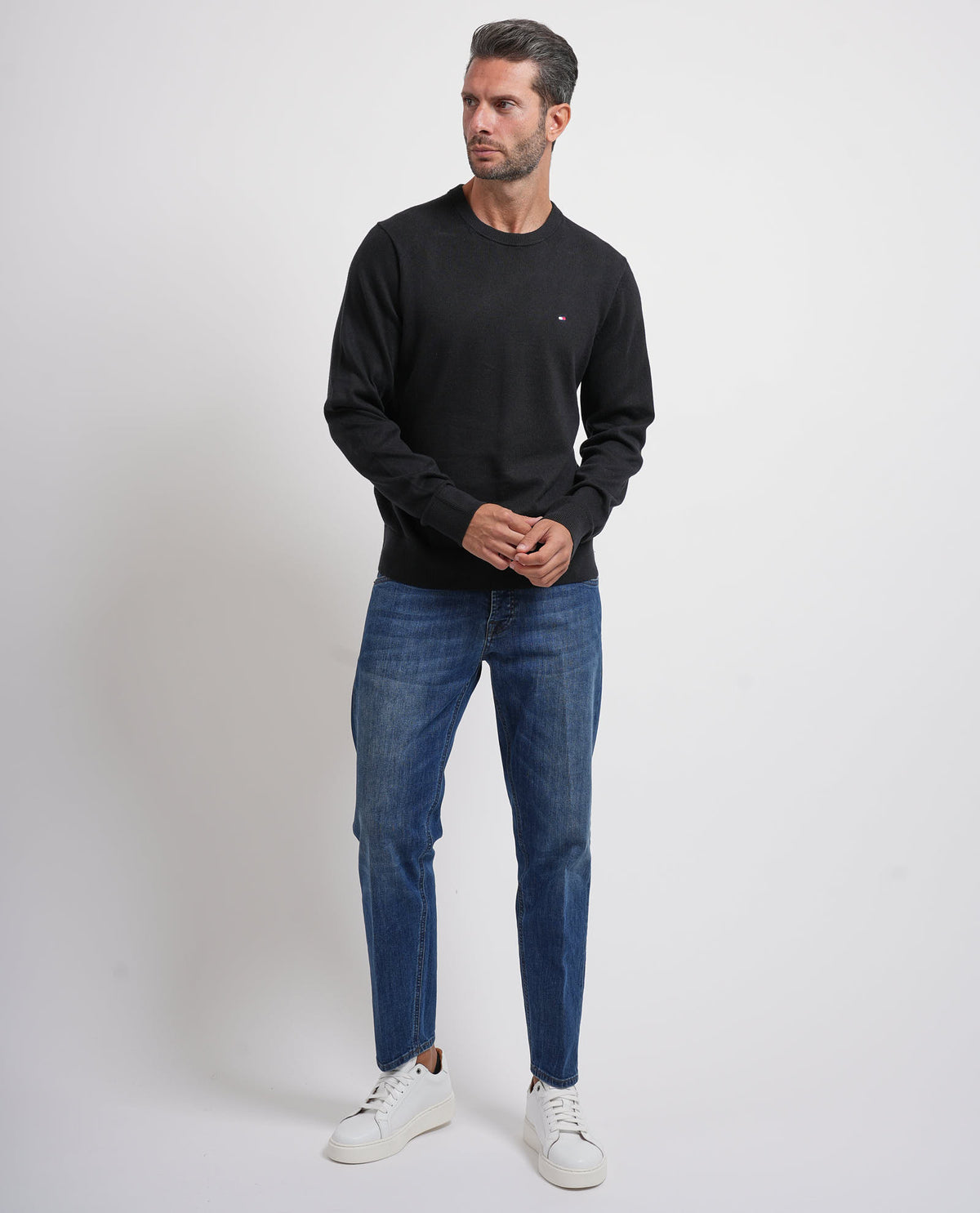 Pullover uomo Tommy Hilfiger in cashmere 