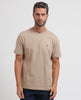 Men's Tommy Hilfiger crew neck T-shirt with flag