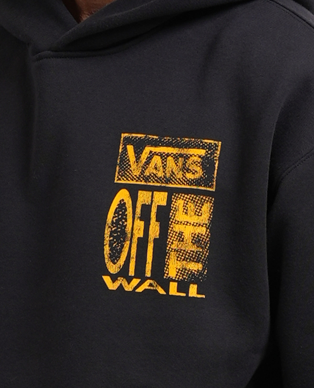 Felpa uomo Vans con maxi logo sul retro 