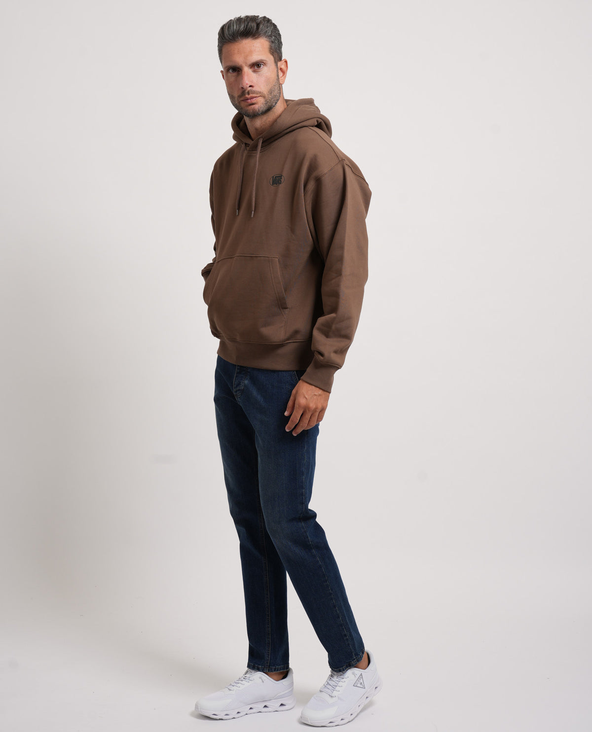 Felpa uomo Vans con logo sul retro 