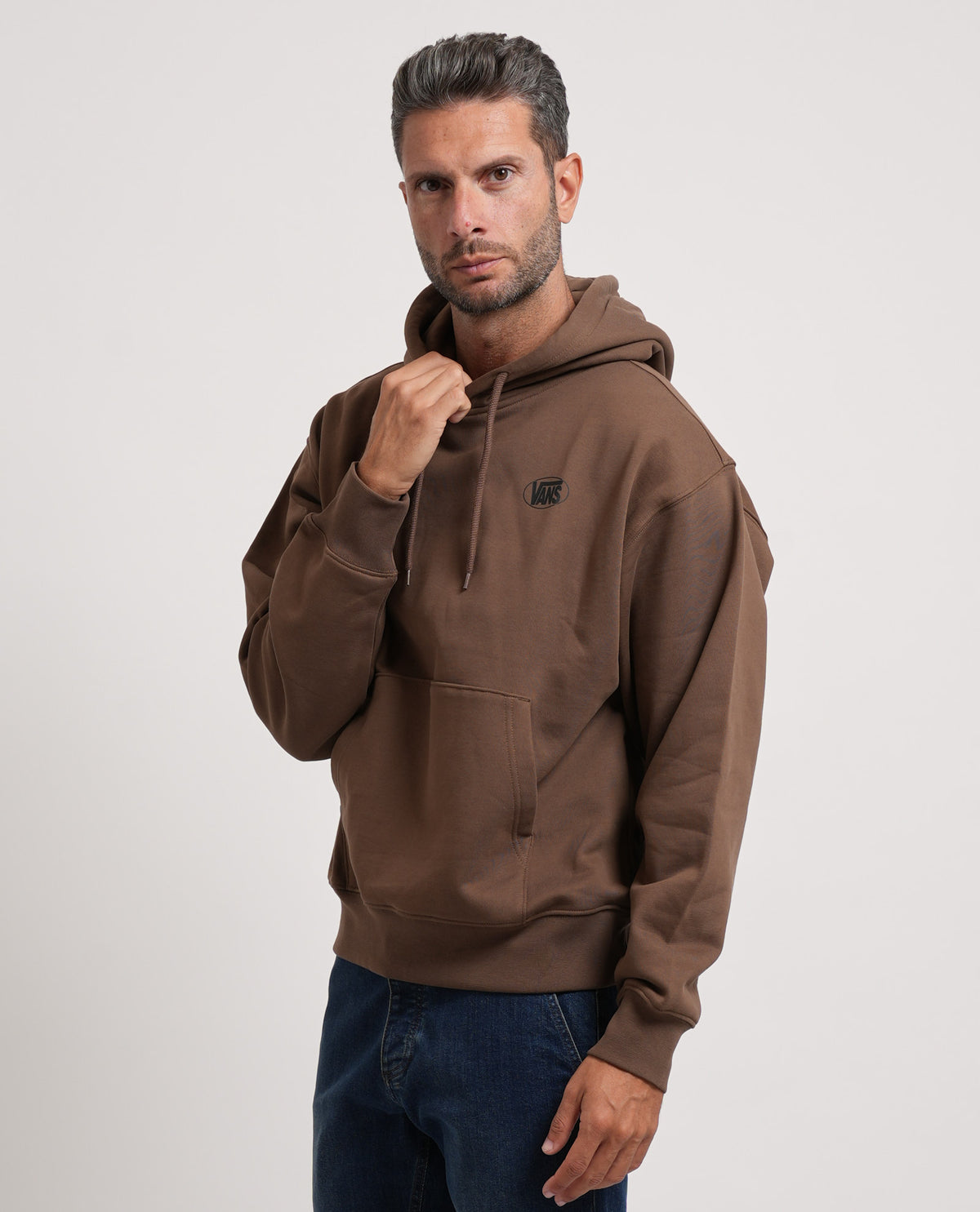 Felpa uomo Vans con logo sul retro 