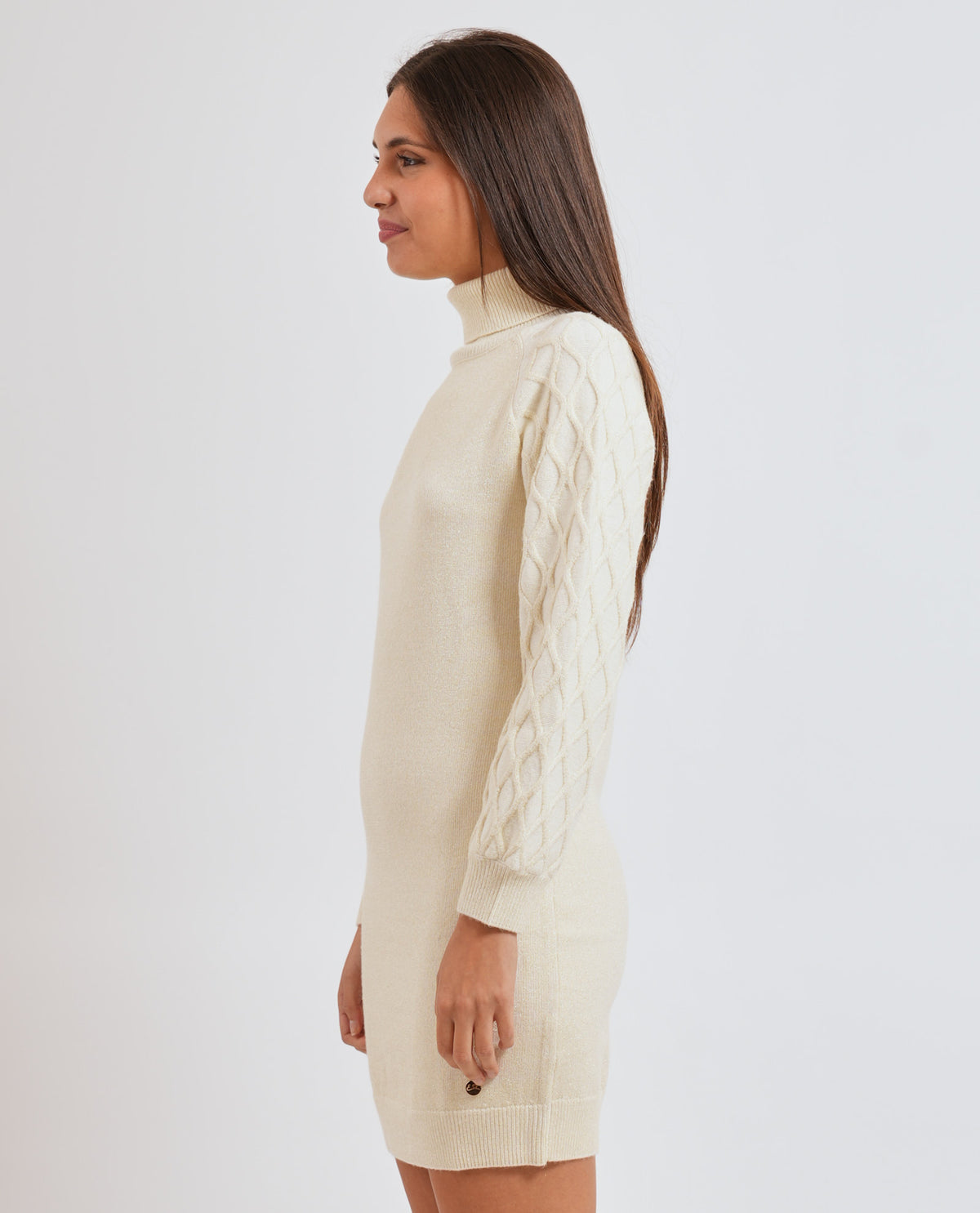 Vestito donna Yes Zee a collo alto 
