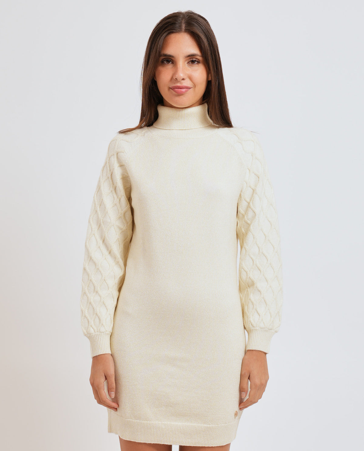 Vestito donna Yes Zee a collo alto 