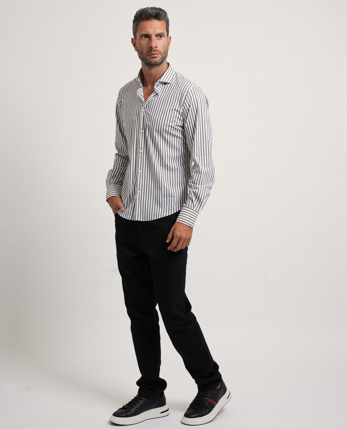 Camicia uomo Yes Zee a microfantasia 