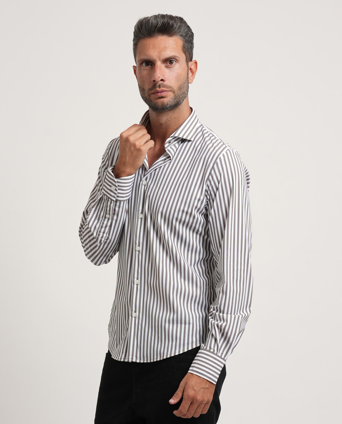 Camicia uomo Yes Zee a microfantasia 
