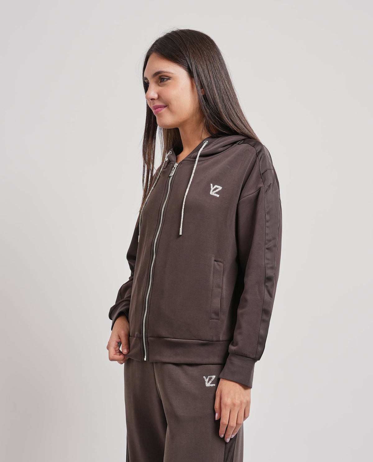 Felpa donna Yes Zee fullzip 