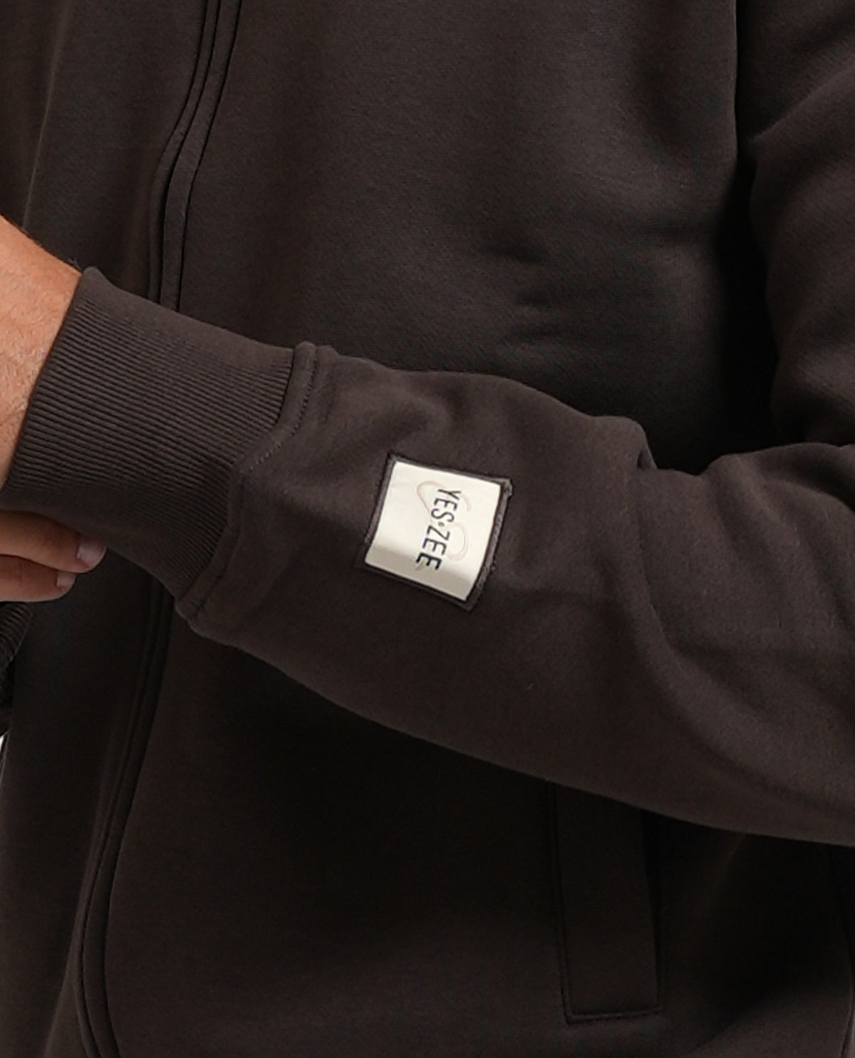 Felpa fullzip Yes Zee con doppio tirante 