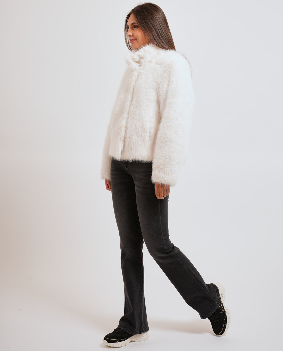 Giubbotto donna Yes Zee ecopelliccia 