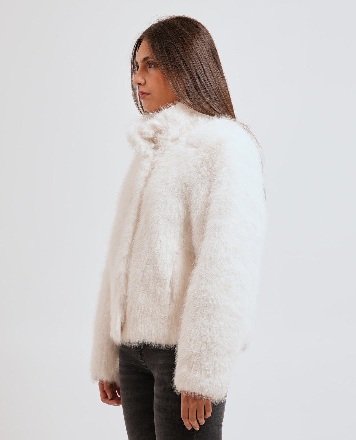 Giubbotto donna Yes Zee ecopelliccia 