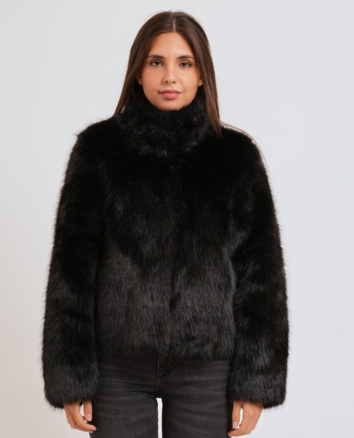 Giubbotto donna Yes Zee ecopelliccia 