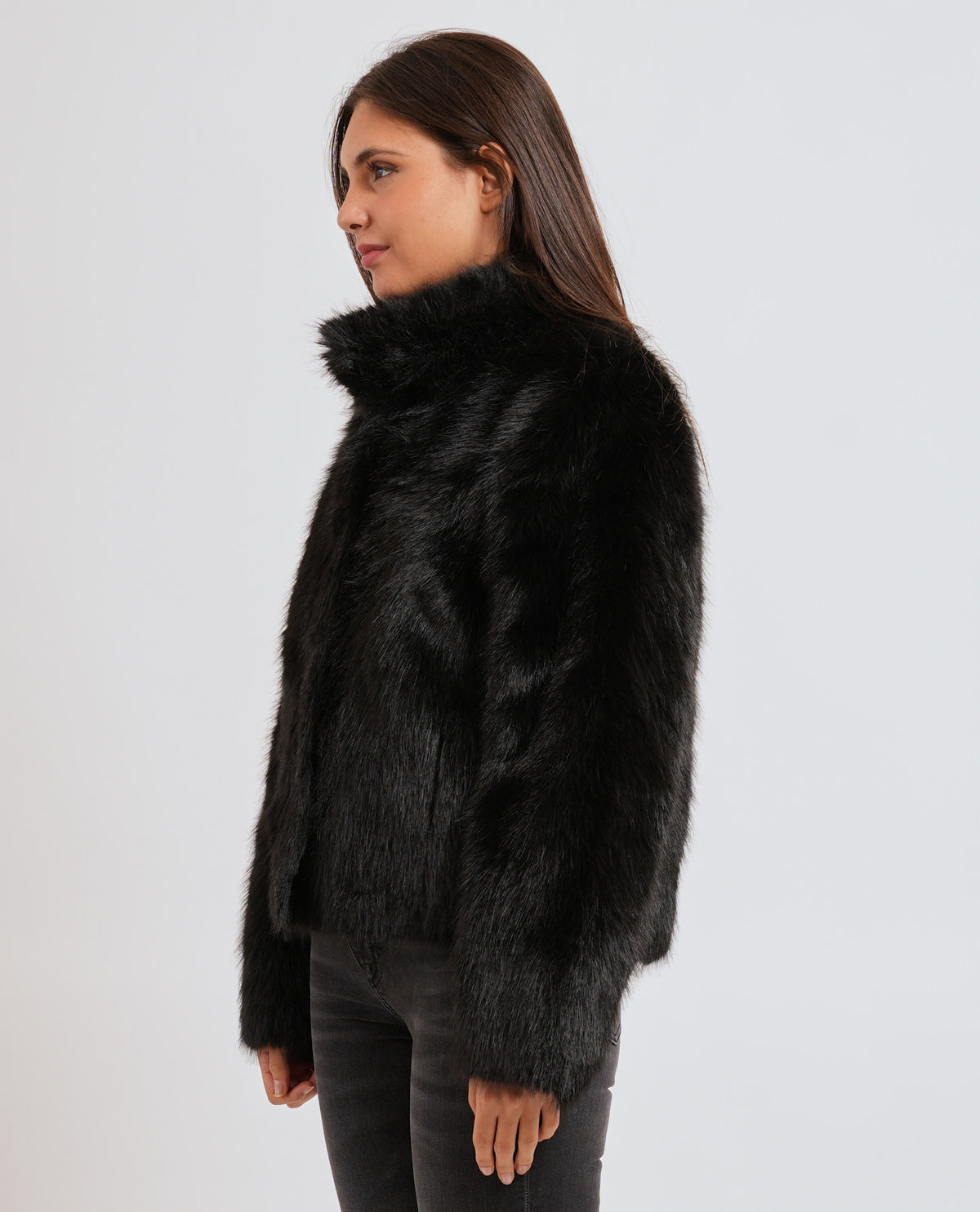Giubbotto donna Yes Zee ecopelliccia 