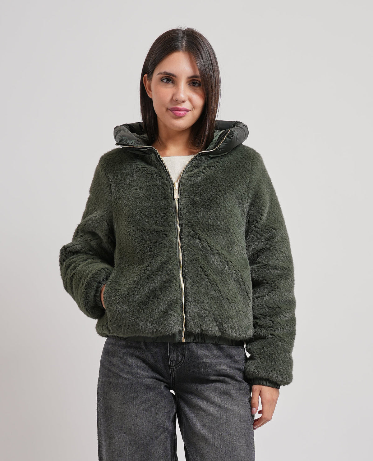 Giubbotto donna Yes Zee reversibile 