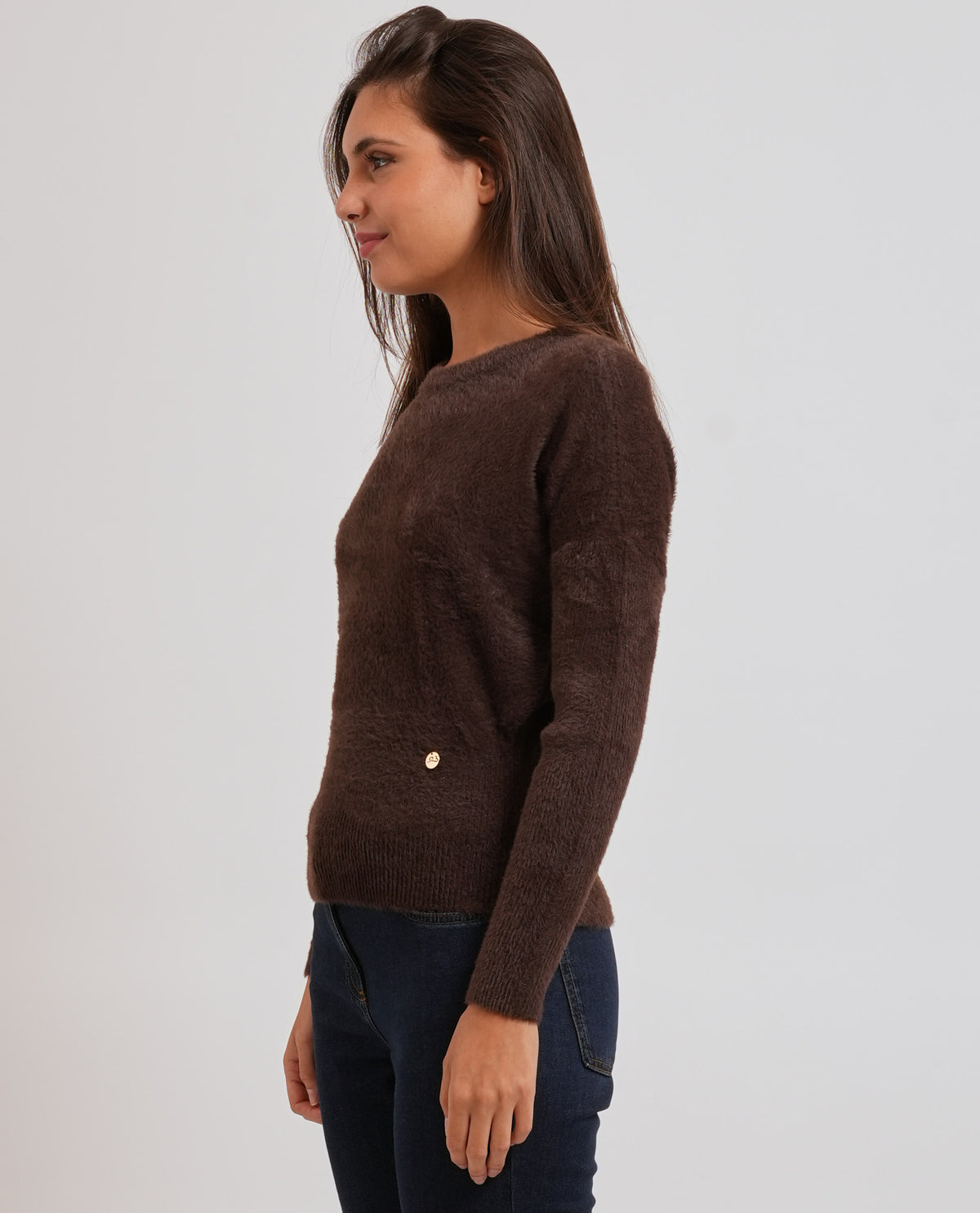 Maglione donna Yes Zee a manica scesa 