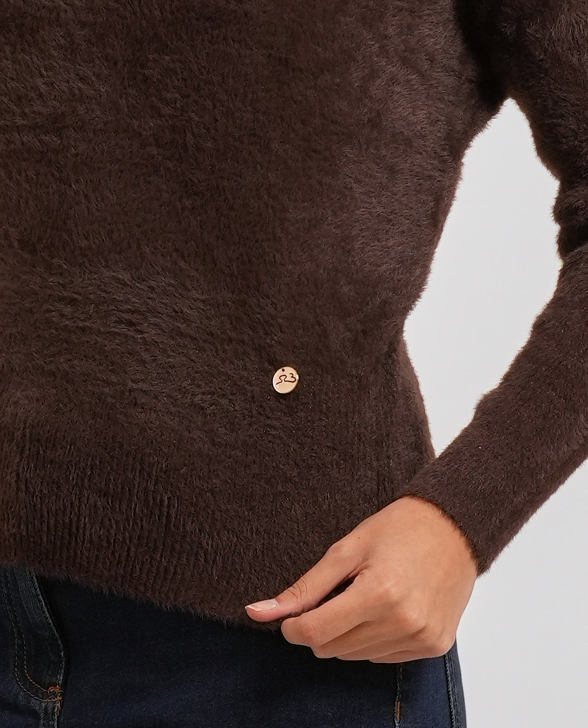 Maglione donna Yes Zee a manica scesa 