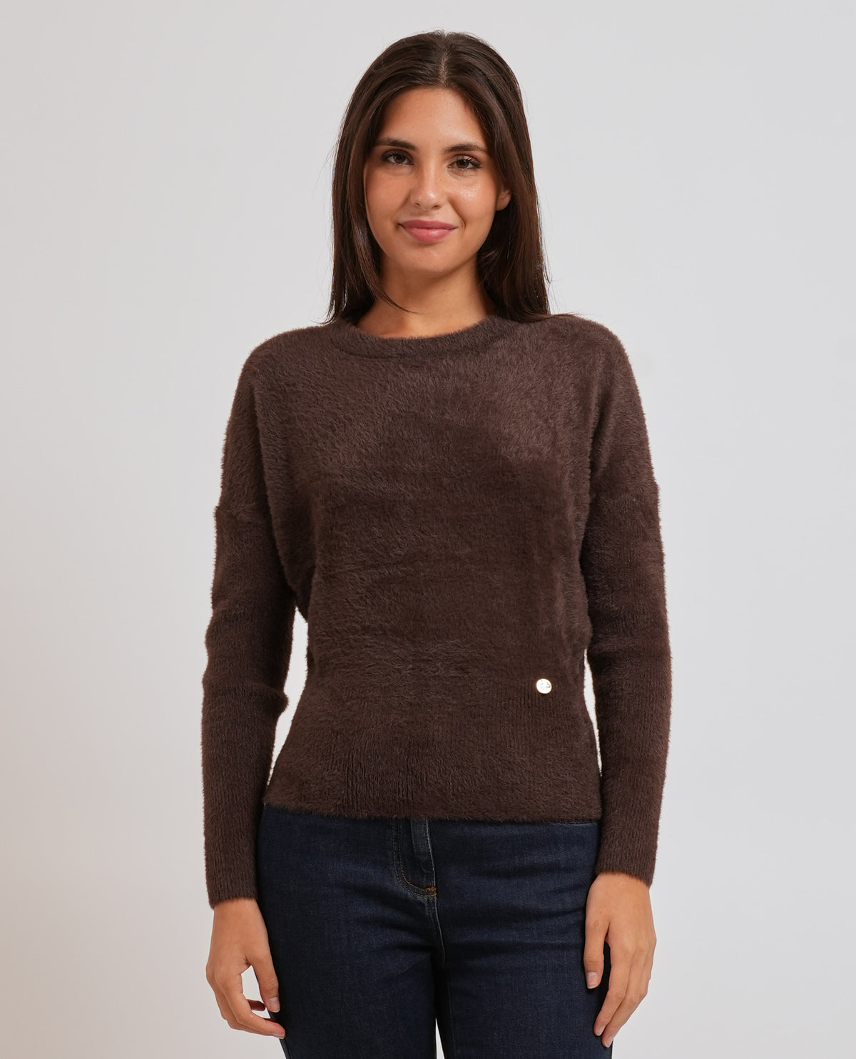 Maglione donna Yes Zee a manica scesa 