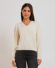 Yes Zee women's wool-blend V-neck sweater