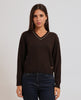 Maglione donna Yes Zee in misto lana scollo a V