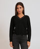 Yes Zee women's wool-blend V-neck sweater