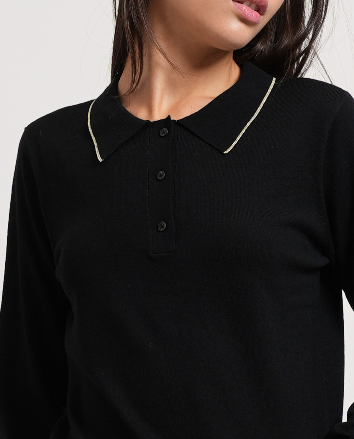 Maglia donna Yes Zee colletto a polo 