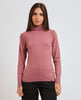 Yes Zee women's turtleneck with puff sleeves