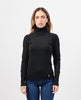 Yes Zee women's turtleneck with puff sleeves