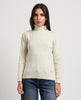 Yes Zee women's turtleneck in blended yarn