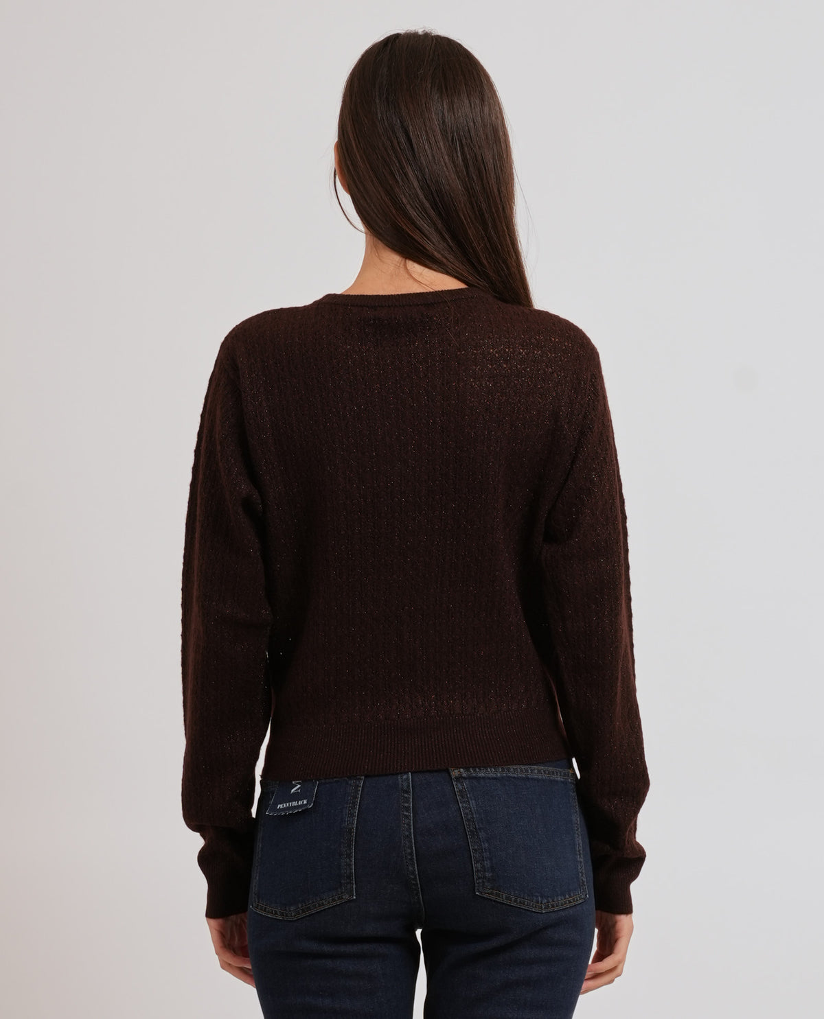 Maglione girocollo donna Yes Zee in misto lana 