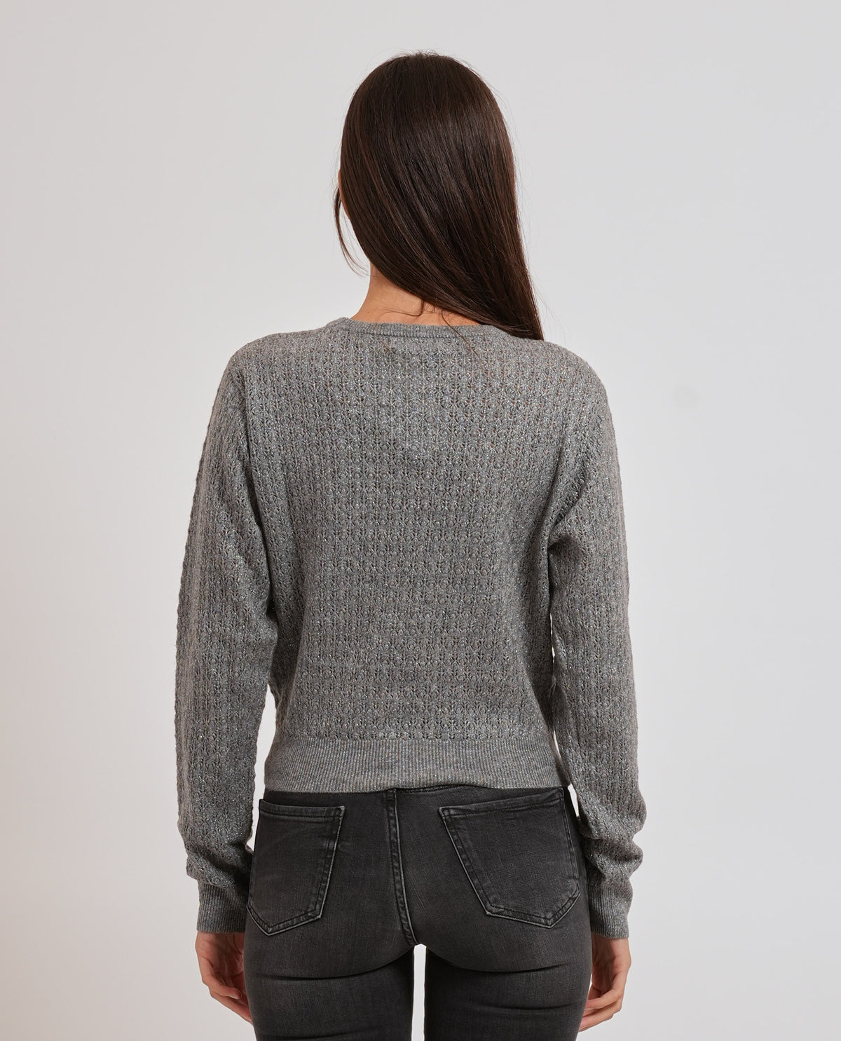 Maglione girocollo donna Yes Zee in misto lana 