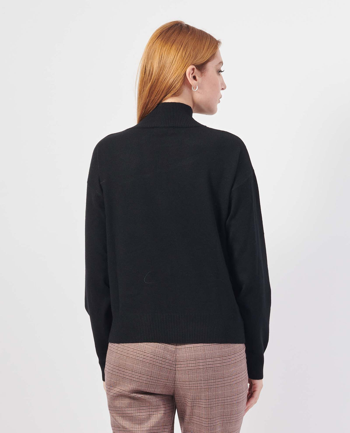 Maglione morbido donna Yes Zee a lupetto 
