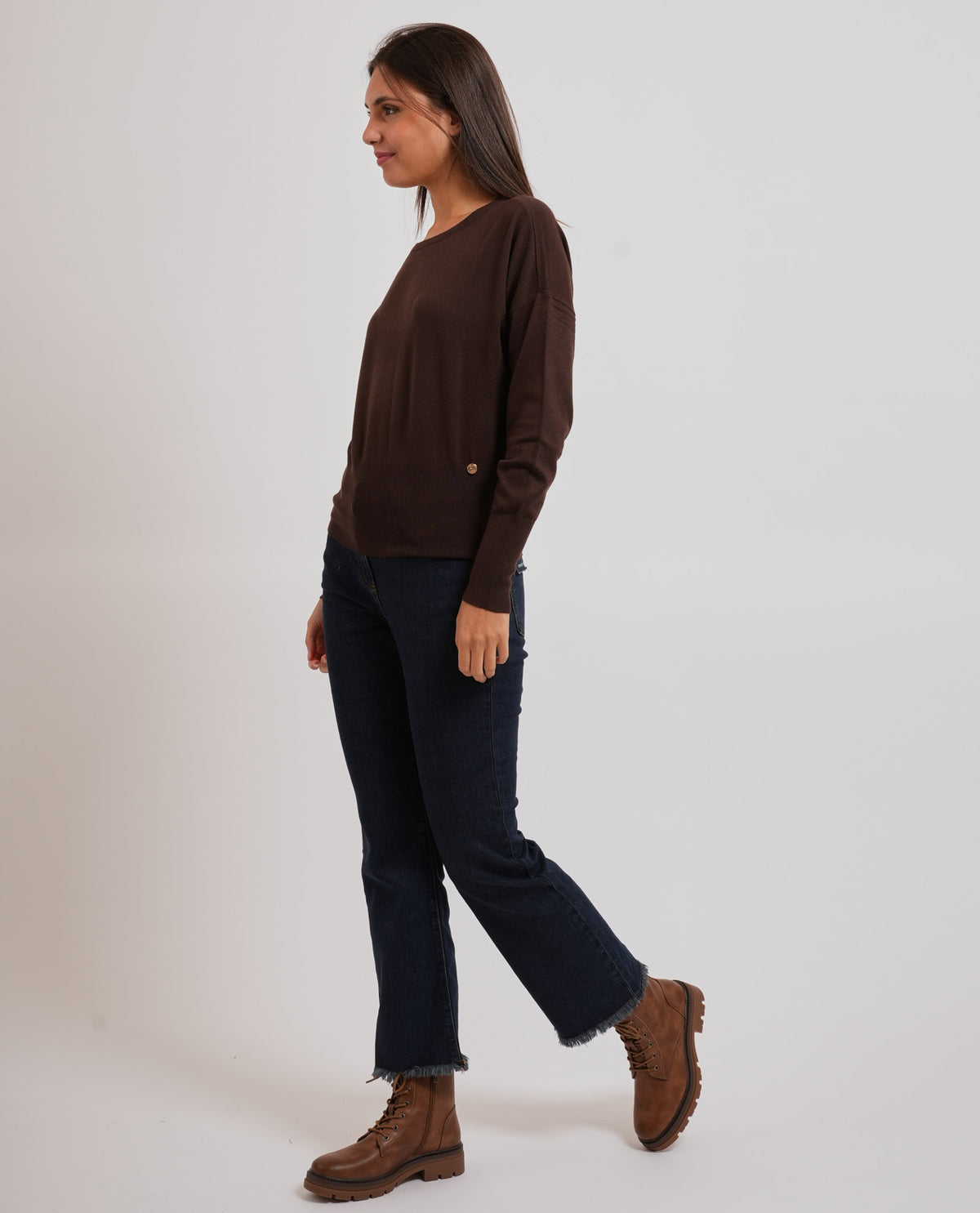 Maglia donna Yes Zee con fondo alto 