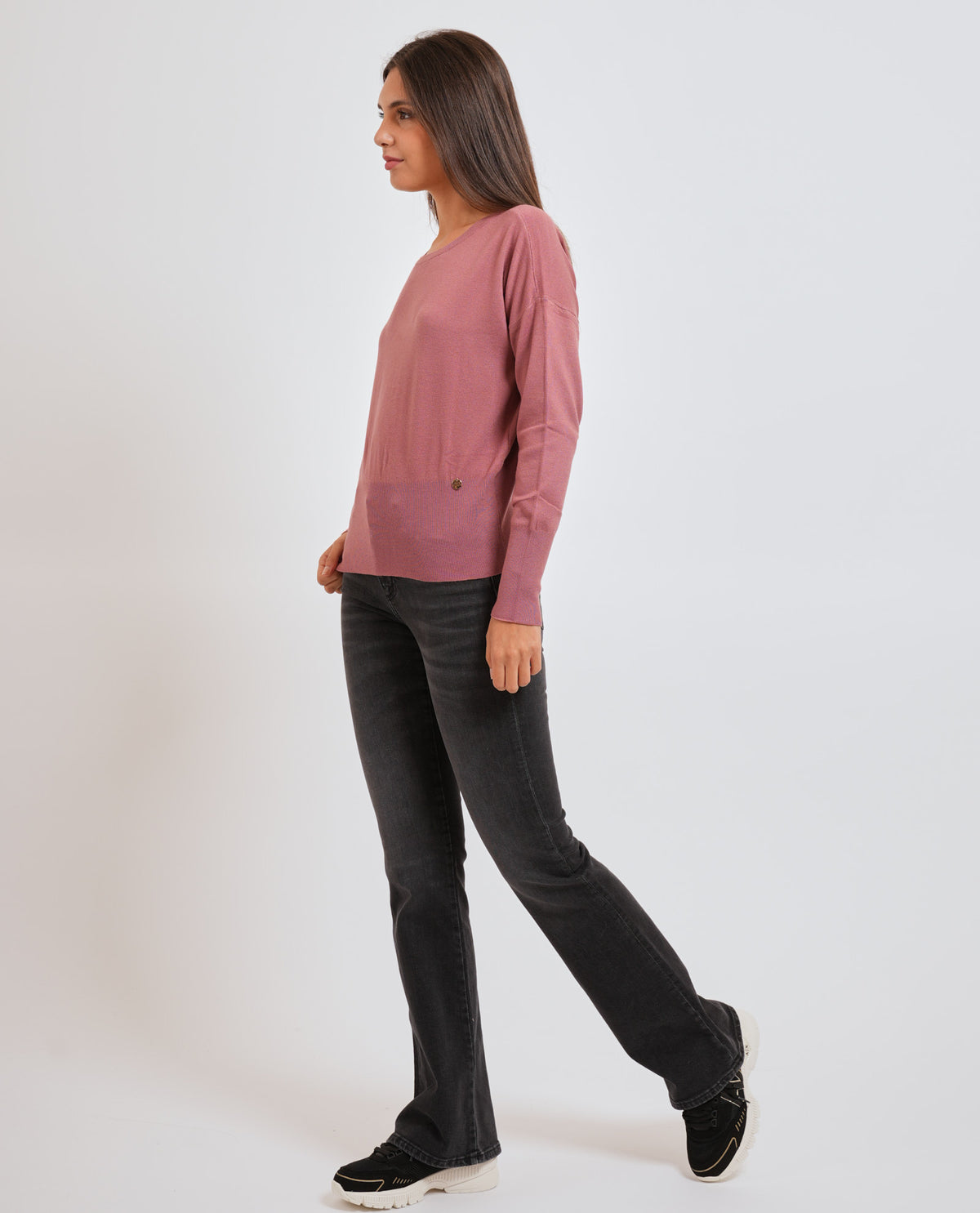 Maglia donna Yes Zee con fondo alto 
