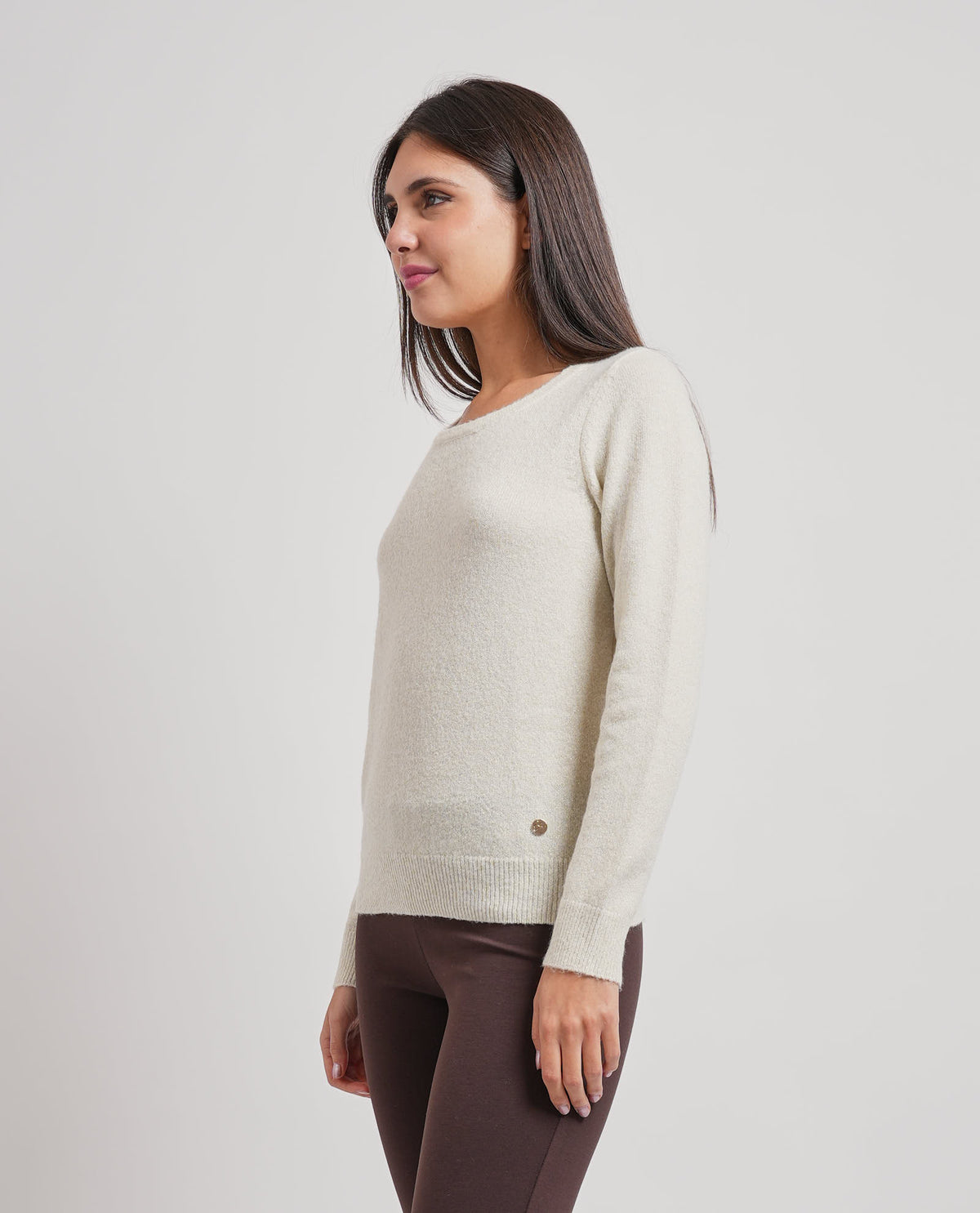 Maglione donna Yes Zee girocollo 