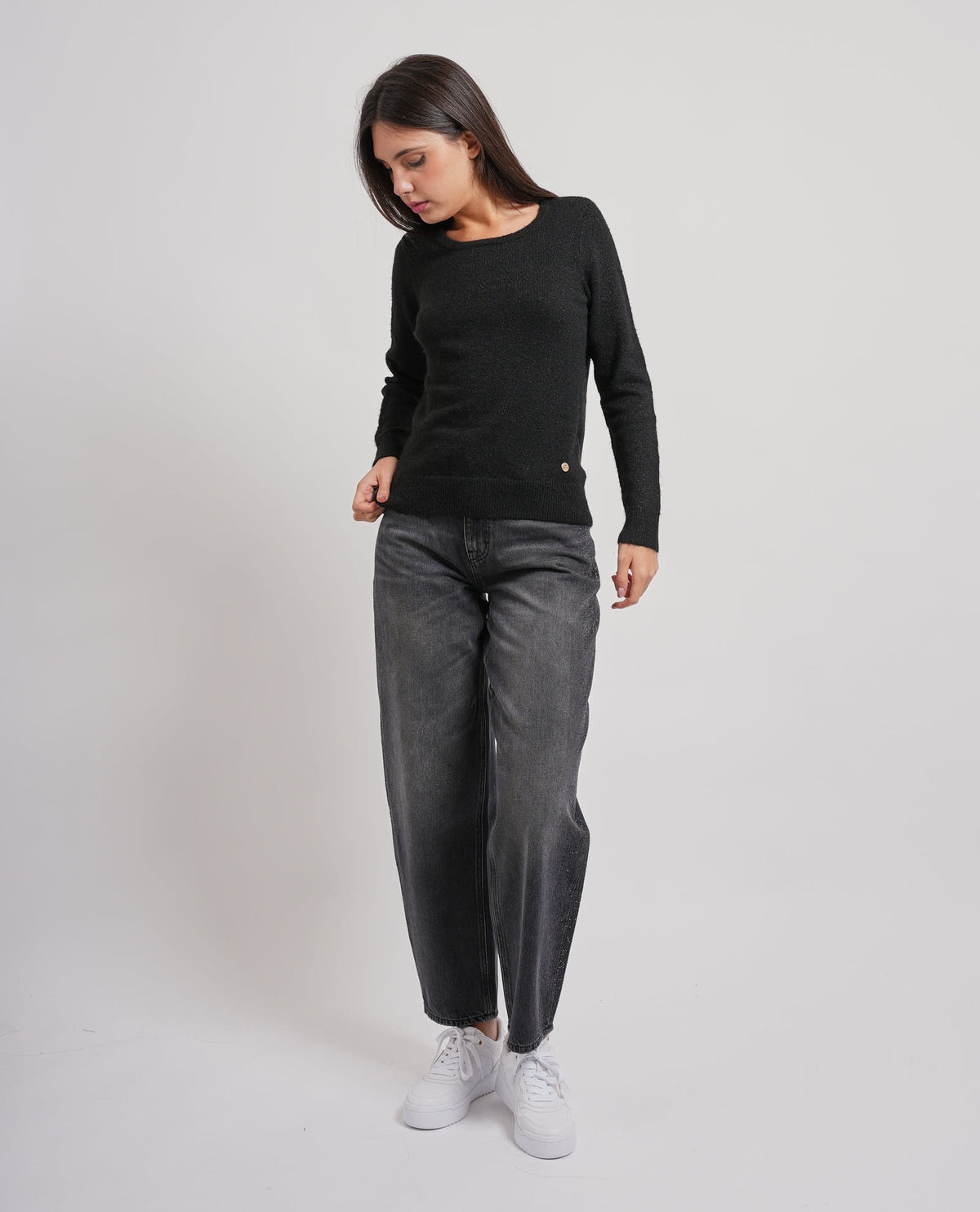Maglione donna Yes Zee girocollo 