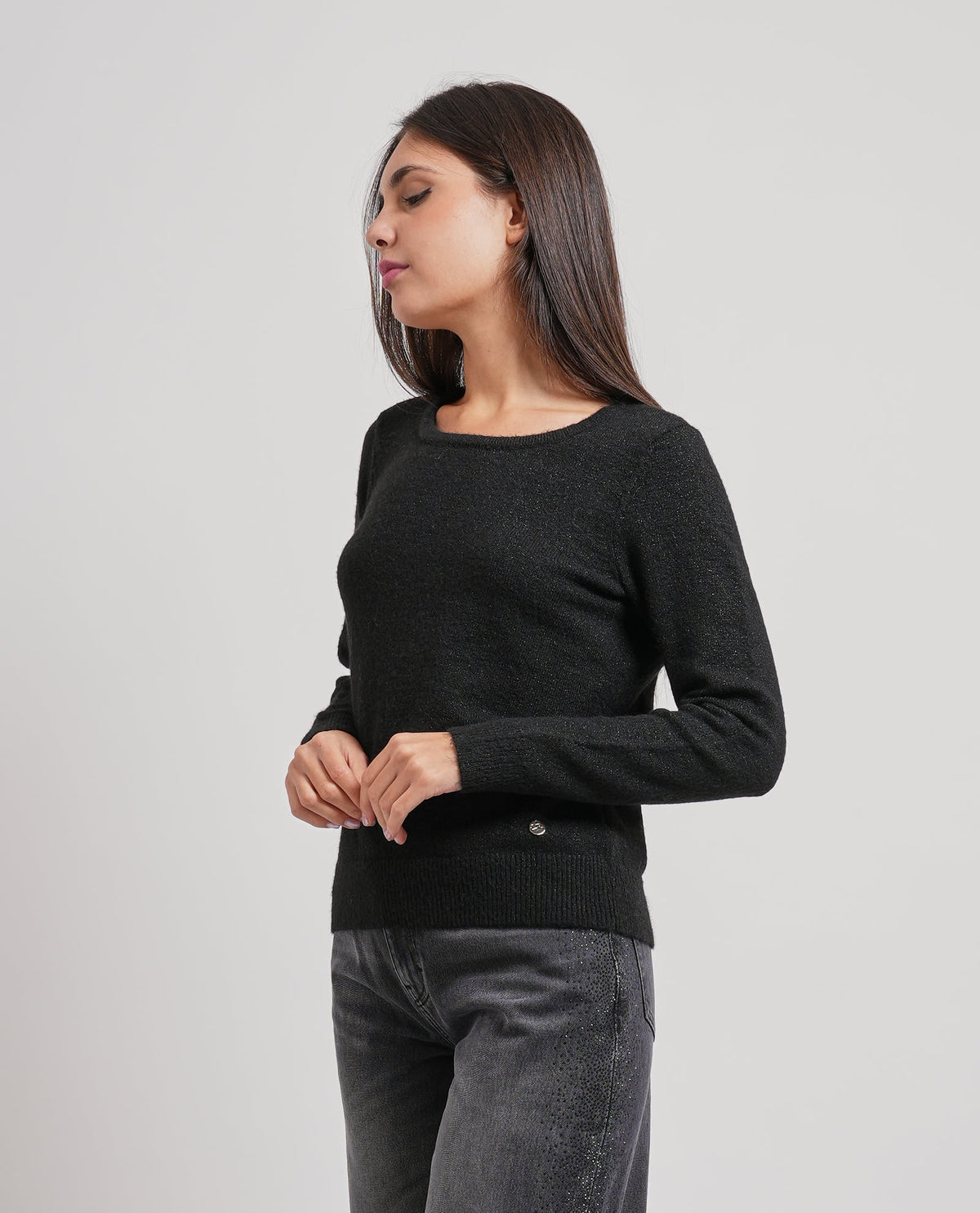 Maglione donna Yes Zee girocollo 