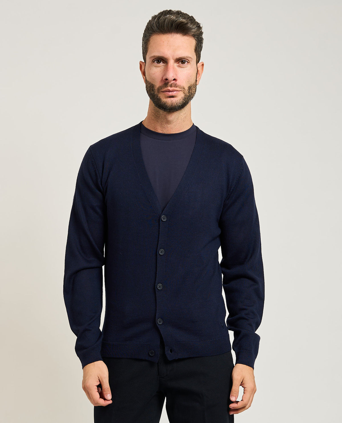 Cardigan uomo Yes Zee in lana 