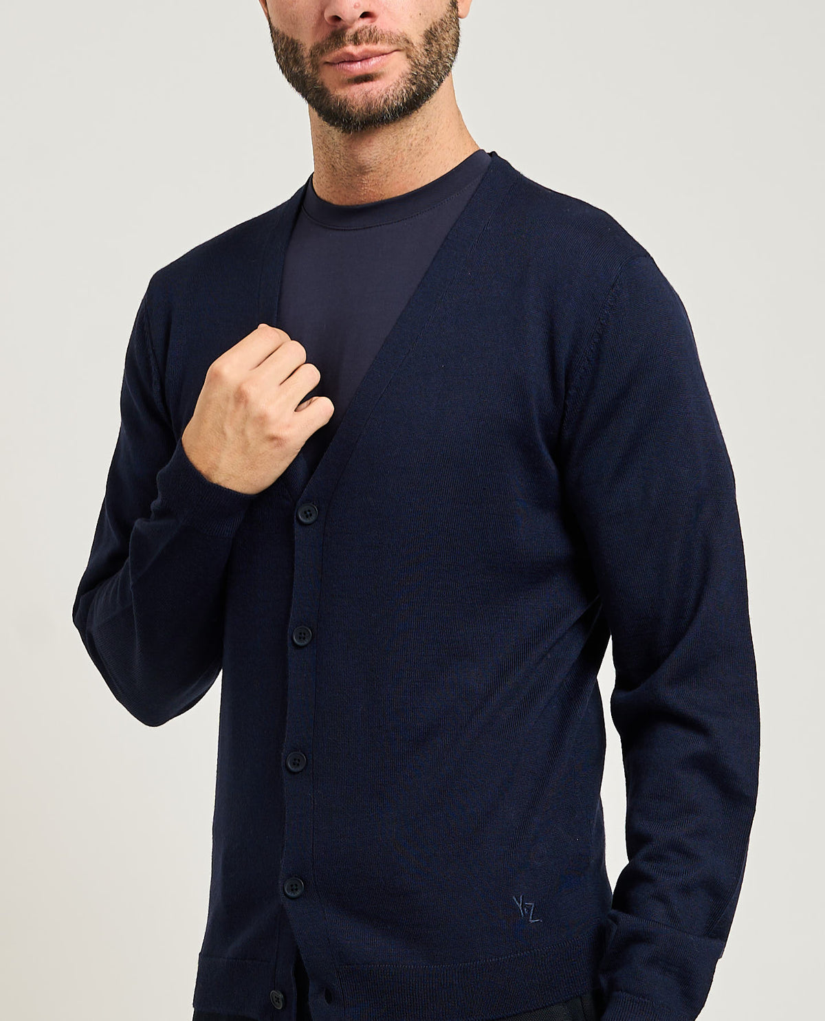 Cardigan uomo Yes Zee in lana 