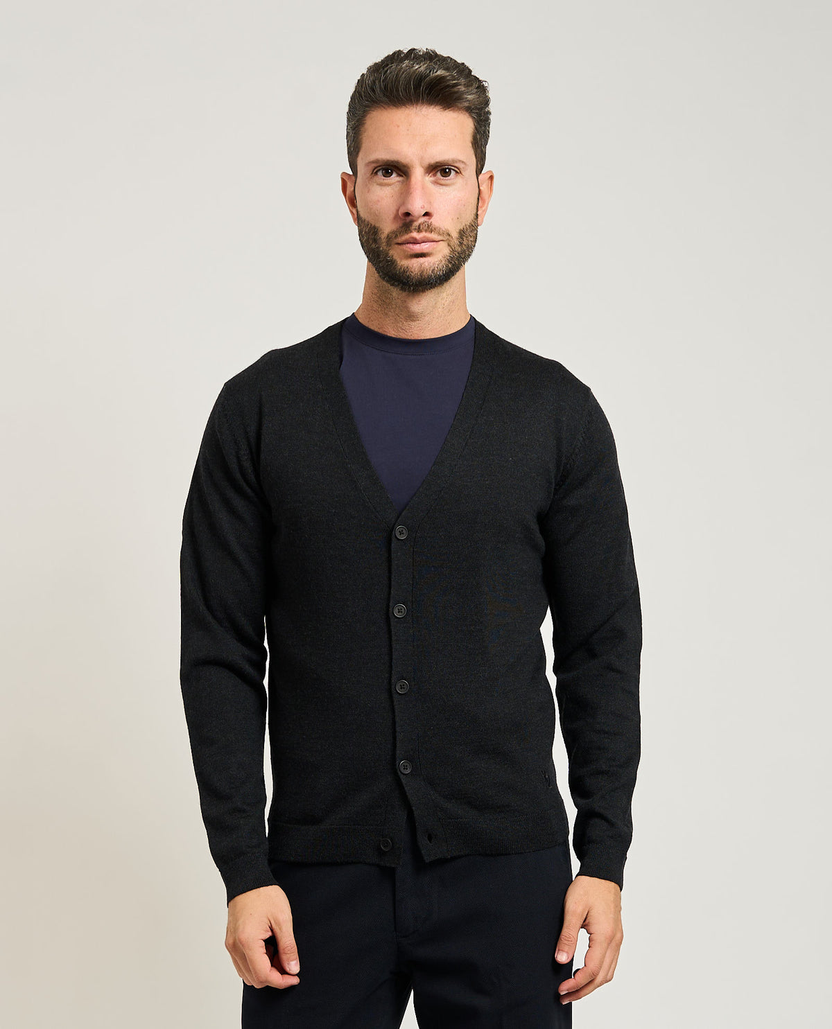 Cardigan uomo Yes Zee in lana 