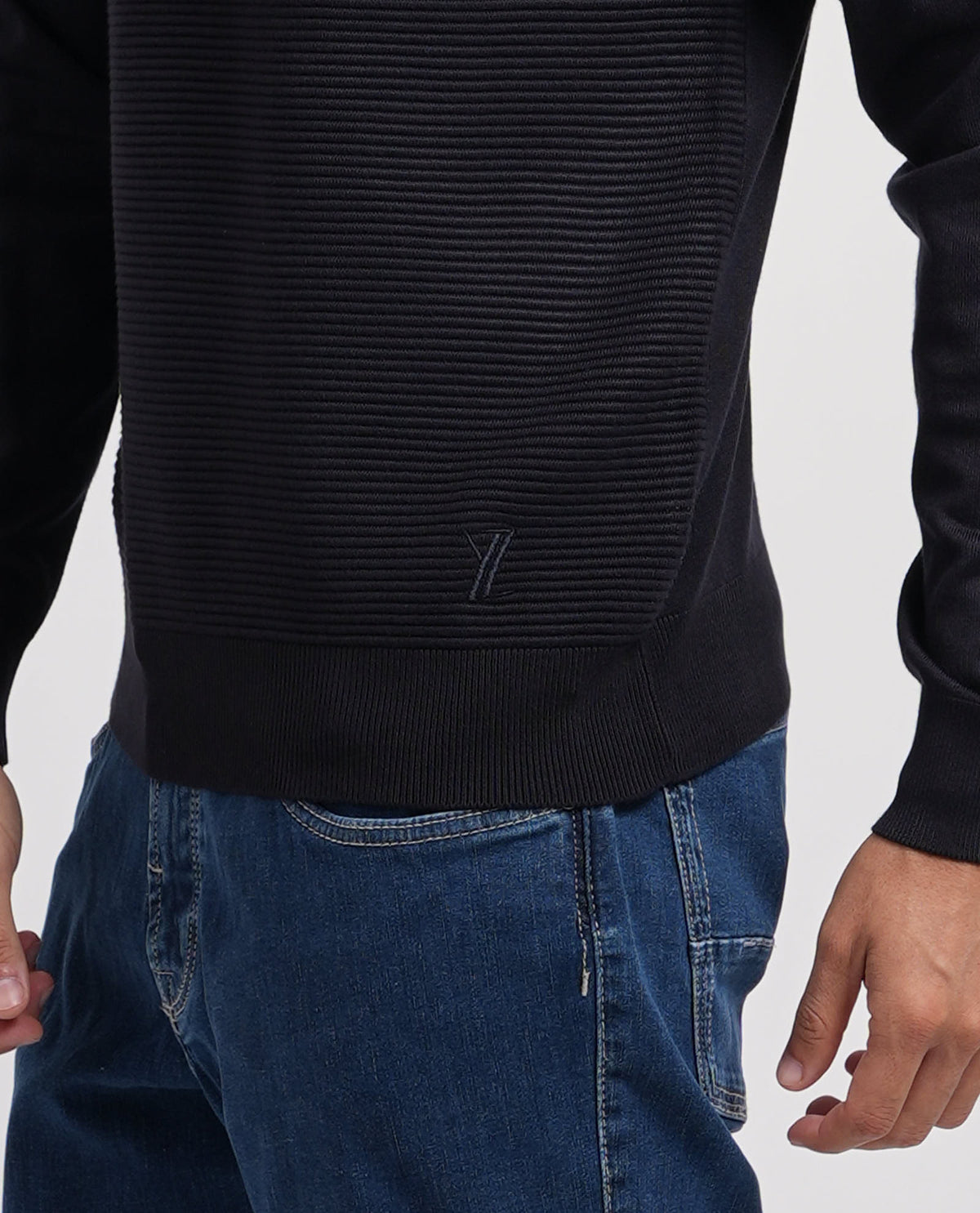 Maglione con zip Yes Zee uomo 