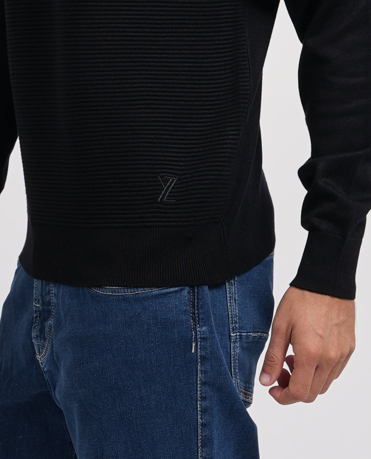Maglione con zip Yes Zee uomo 