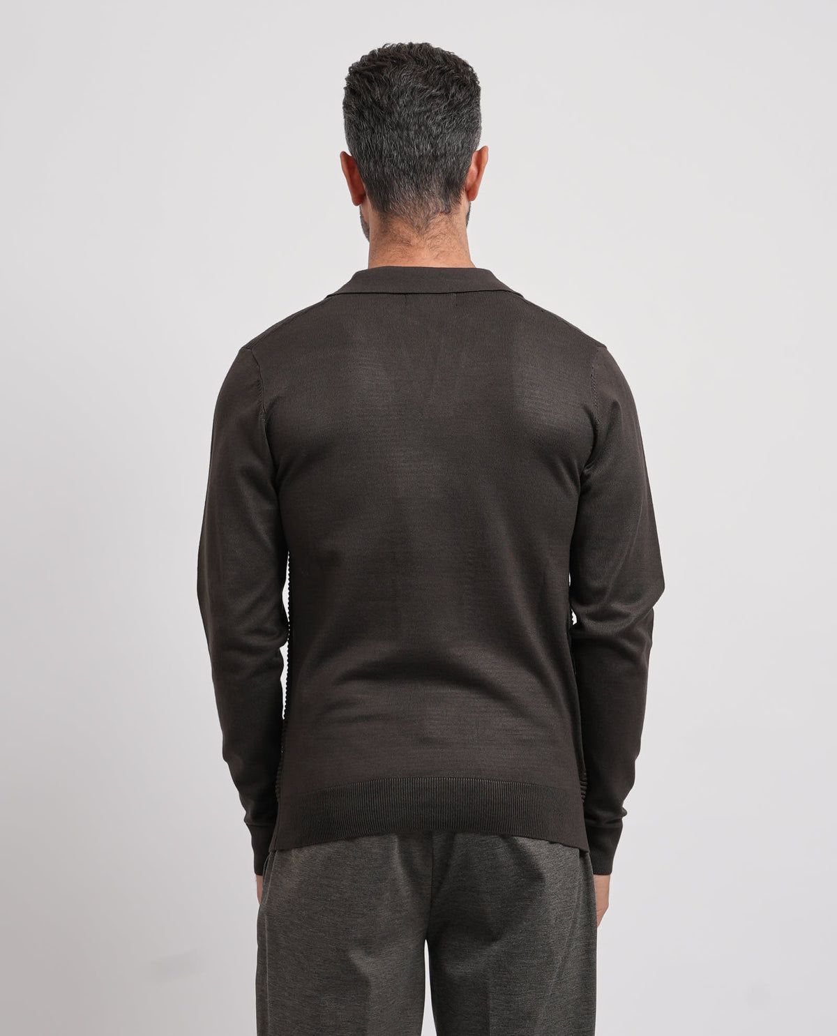 Maglia a manica lunga Yes Zee uomo in misto viscosa 