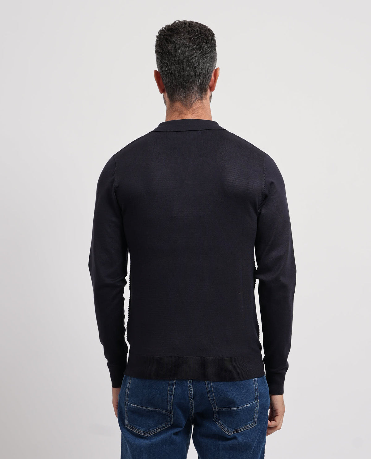 Maglia a manica lunga Yes Zee uomo in misto viscosa 