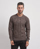 Maglione uomo Yes Zee con tramatura all-over